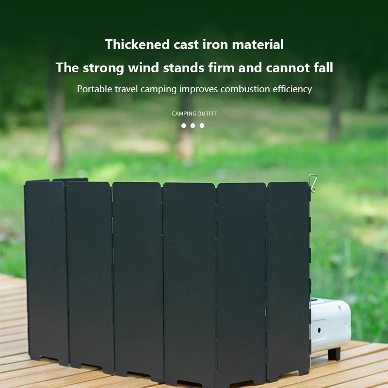 Tall Stove Windscreen-Gas Burner Camping Stove Compact Folding,Outdoor Cooker Butane Burner Aluminum Wind Shield【A】