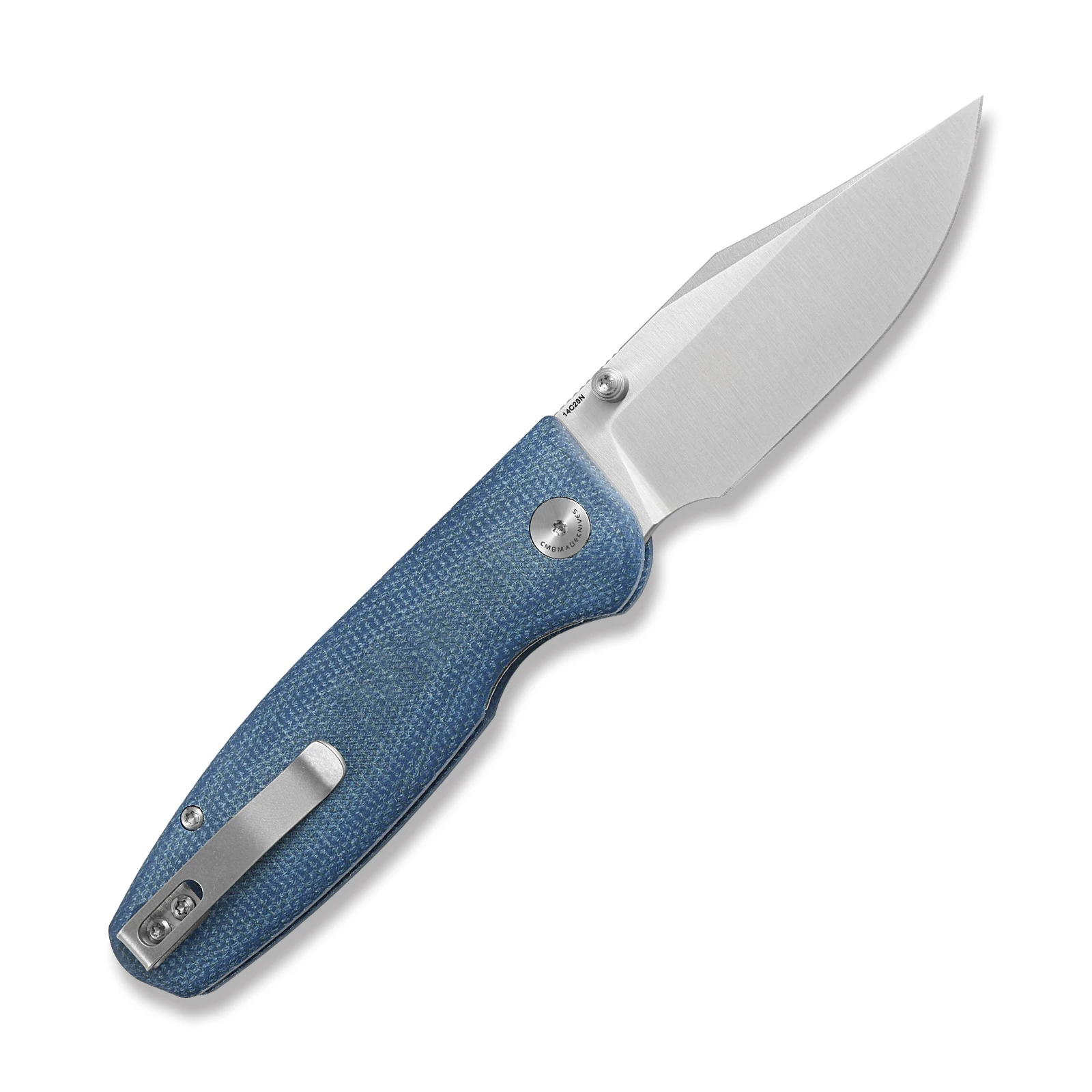 CMBMADEKNIVES محظوظ ميكارتا مقبض 14C28N الصلب التكتيكية بقاء التخييم في الهواء الطلق جيب سكين للفرد EDC CMB-21A