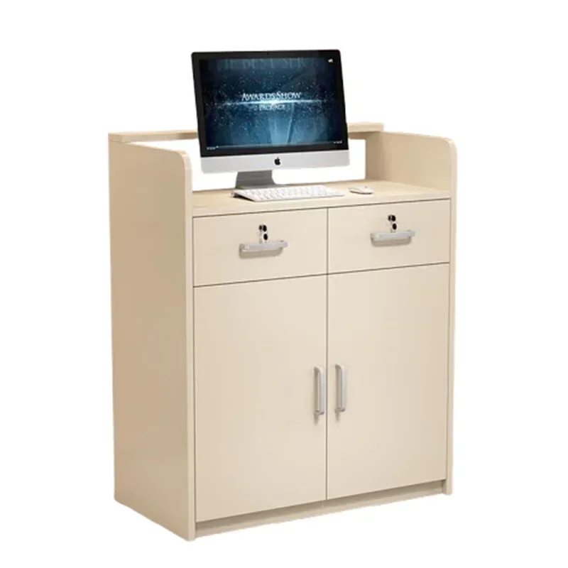 

Mini-mart Simple Reception Desk Modern Outfit Shop Beauty Salon Church Pulpit Business Commercial Furniture Приемная Стойка FYRD