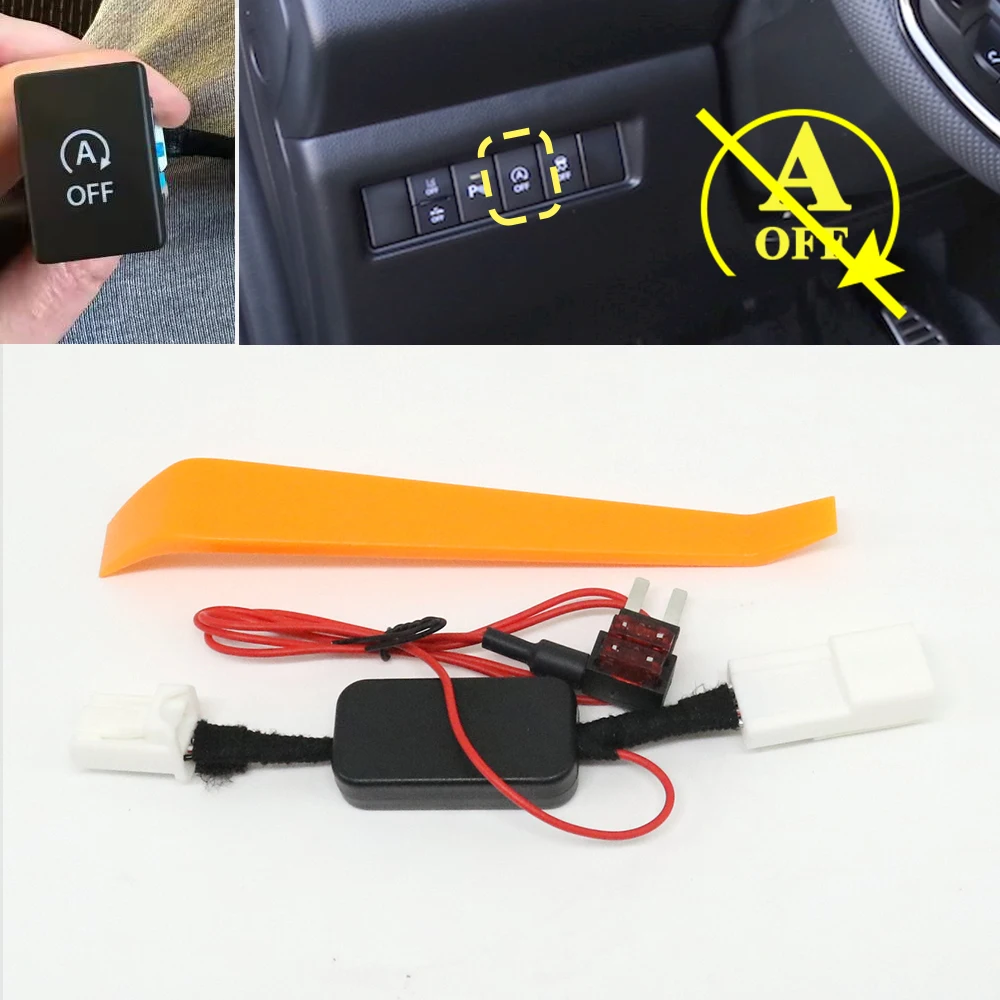 

For Suzuki Swift Sport 2018-2024 Auto Start Stop Canceller Eliminator Engine Closer Off Plug Device Delete Disable Control Cable