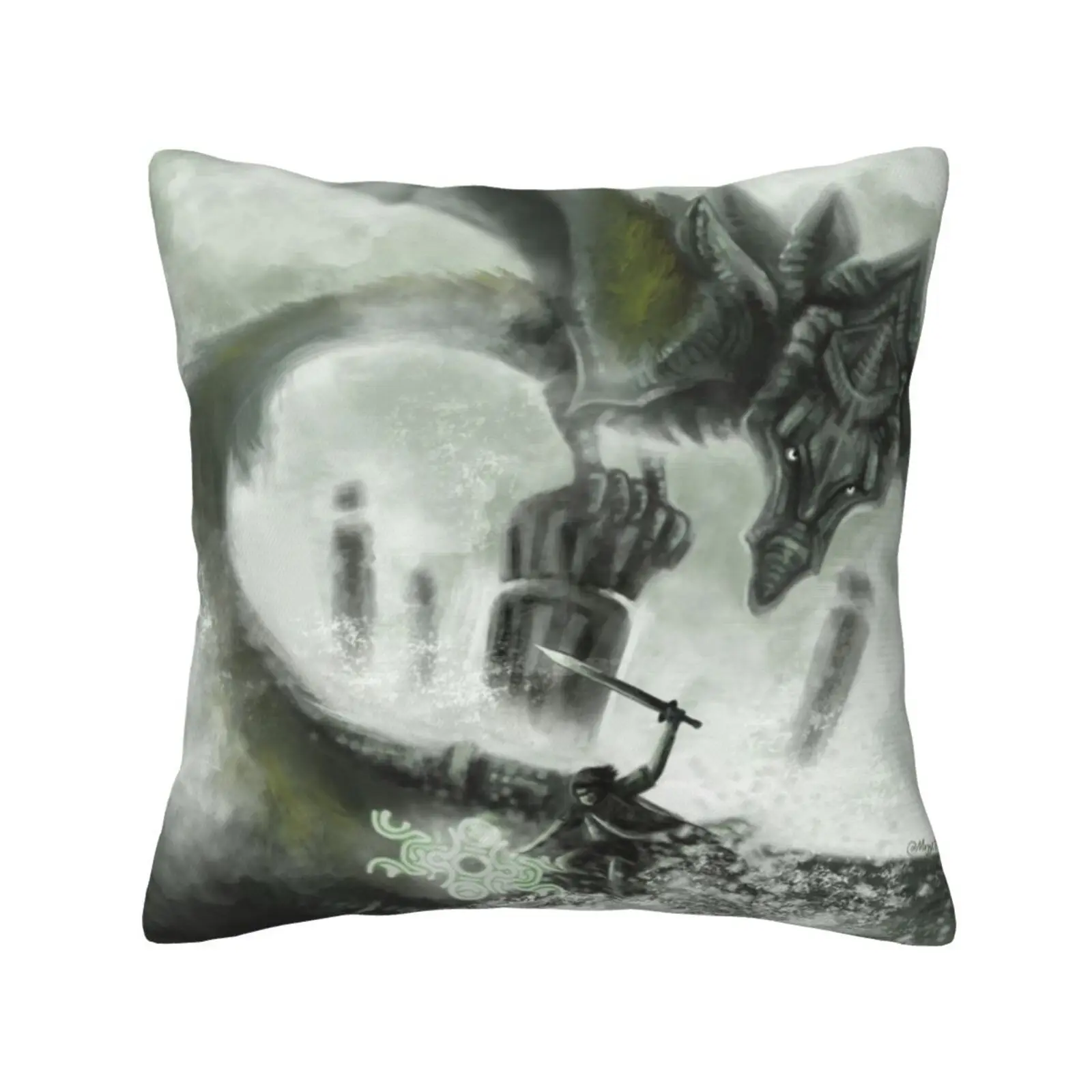 Avion-Shadow Of The Colossus Home Sofa Car Cushion Cover Pillowcase Shadowofthecolossus Shadow Of The Colossus Avion