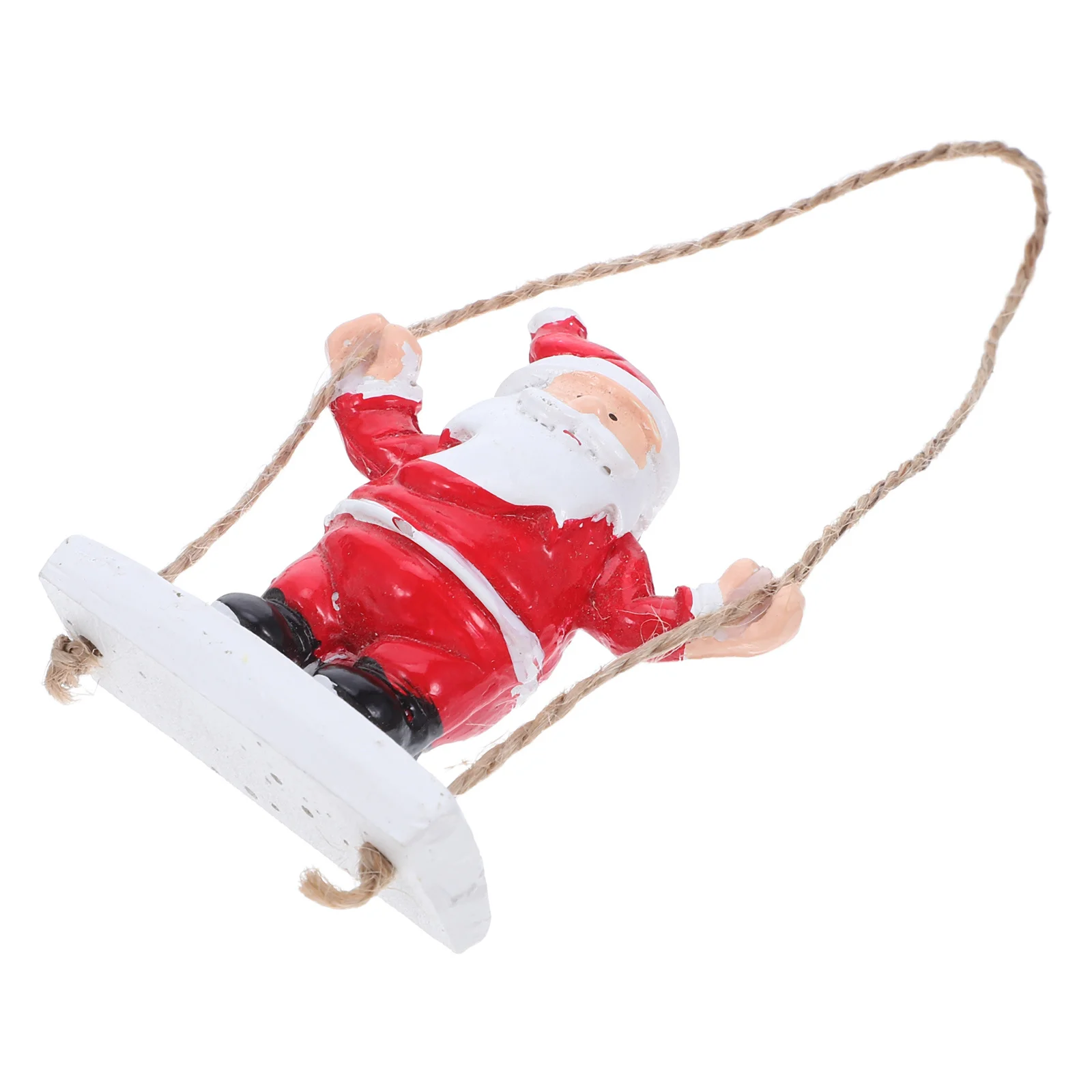 

Christmas Tree Ornament Set: Handcrafted Resin Snowman Swing Design for Holiday Decor - Cute Snowman Hanging Ornament Festive