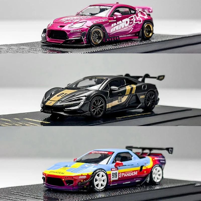 

INNO 1:64 GR86/NSX/U9 модель автомобиля из сплава, игрушки, коллекция подарков, сувенирное украшение для взрослых, статический дисплей