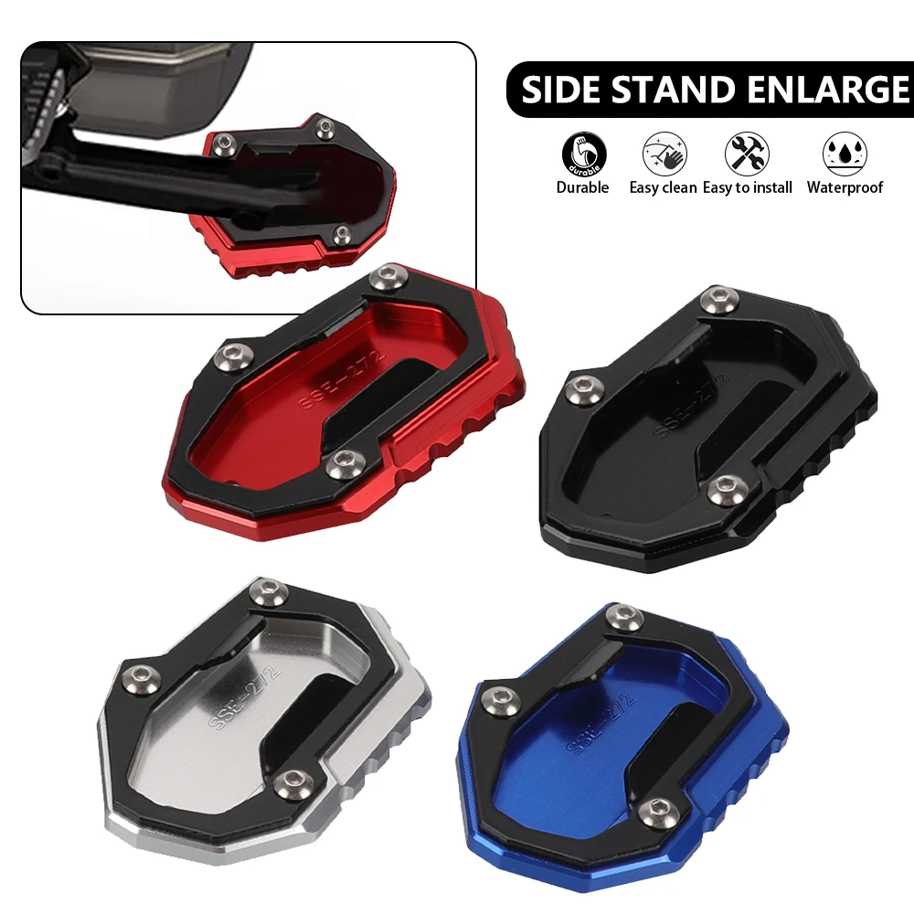 

Motorcycle CNC Kickstand Side Stand Extension Enlarger Plate Pad For BMW R1300GS Adventure ADV R 1300GS 2023 2024 2025 Trophy TE