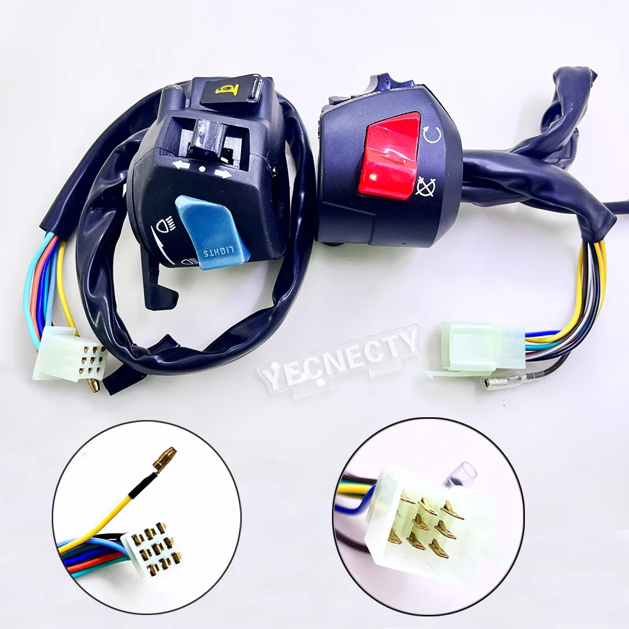 Yecnecty For Honda CB400 CB 400 1992-1998 Motorcycle Turn Signal Control Switch Motorbike Horn Switch Electrical Accessories