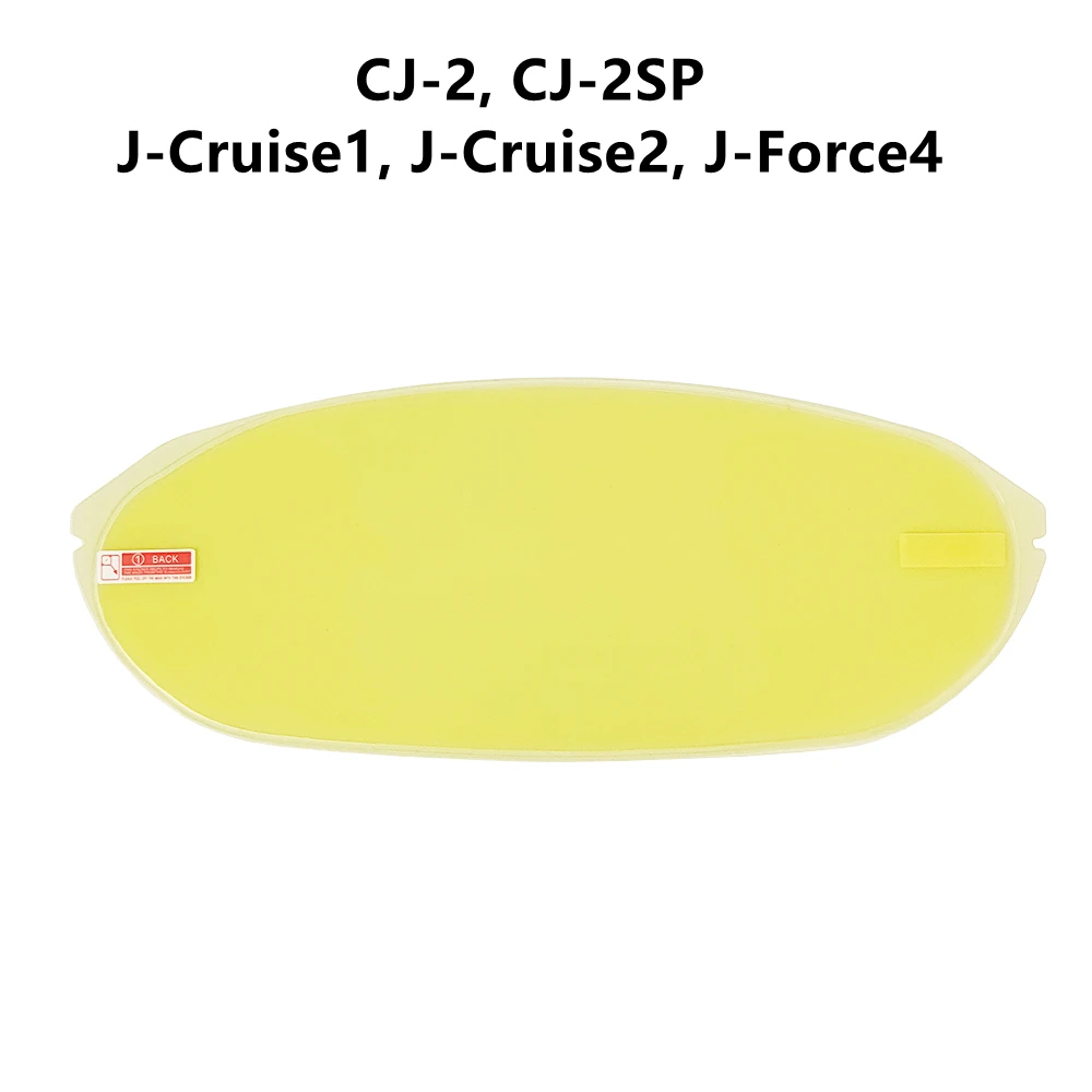 

JC Pinlock for SHOEI J-Cruise1 J-Cruise2 J-Cruise3 CJ-2SP J-Force4 CJ-2 Anti Fog Film Película Antivaho Durable Fog Free Riding