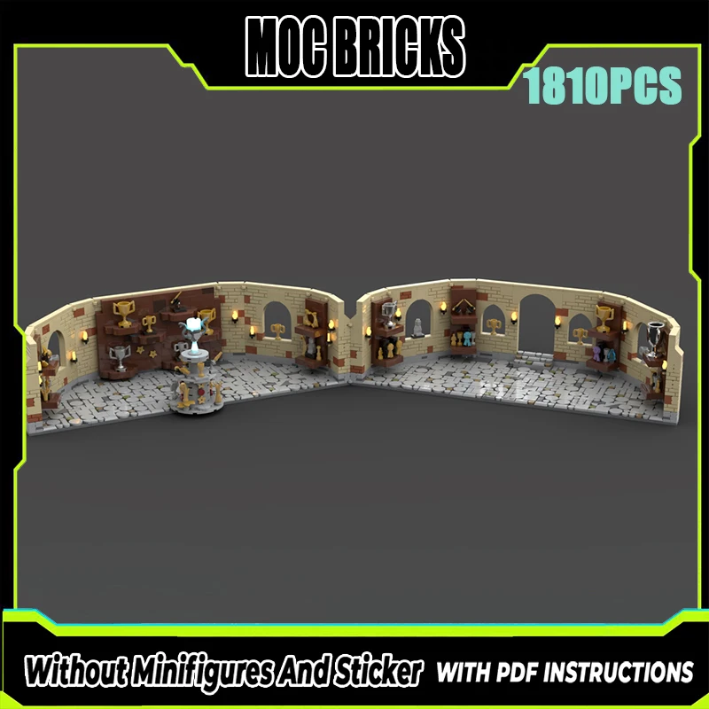 منتج جديد رائع MOC اللبنات السحرية مشهد الفيلم نموذج غرفة الكأس التكنولوجيا وحدات لعبة أطفال لتقوم بها بنفسك مجموعة التجميع #1