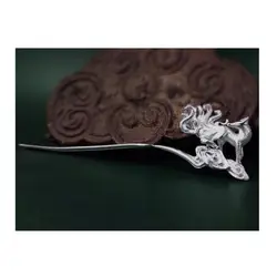U-Shaped Nine Tailed Fox Style Chinese Super Immortal Beauty Hanfu Qipao Hairpin Hair Accessories Female
