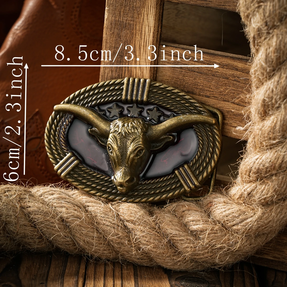 Western style plate buckle belt metal buckle one belt buckle