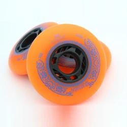 Roller Skate Wheels 88A Skating Wheel 4 Pieces Professional Slalom Sliding Inline Skate Shoes Wheel Slide Patine Tires 72 76 80