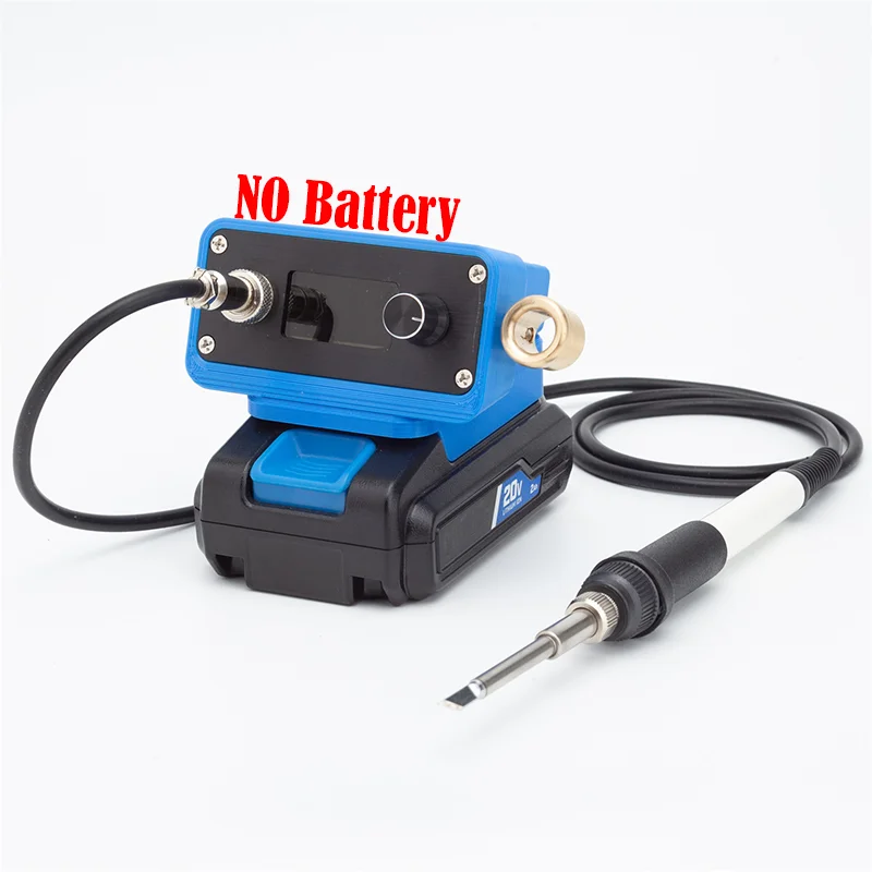 For HART 20V lithium battery T12 soldering iron electric digital soldering iron station for DIY and wire welding (NO Battery)