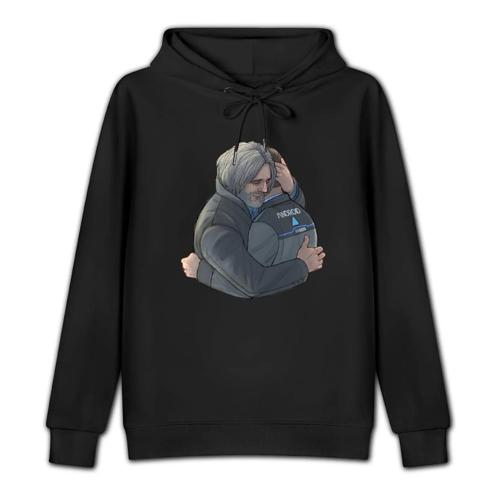 Hank and Connor hug Pullover Hoodie men's clothing new features of hoodies & sweatshirts