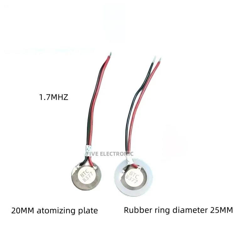 Universal Humidifier Atomizing Plate Energy Exchange Plate 16/20/25mm Piezoelectric Ceramic Plate Ultrasonic Oscillator Accessor