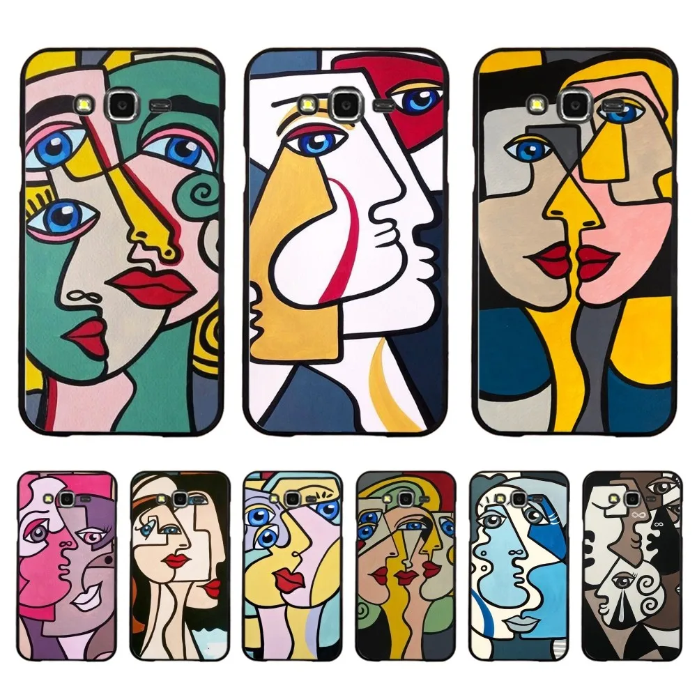 Picasso Abstract Art Painting Phone Case For Samsung J 7 plus 7core J7 neo J6 plus prime J6 J4 J5 Mobile Cover