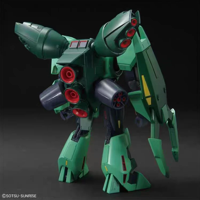 Bandai genuino Animax Gundam HGUC 259 PMX-002 HG 1/144 modelo de figura de acción Kit de montaje regalo colección de juguetes para niños