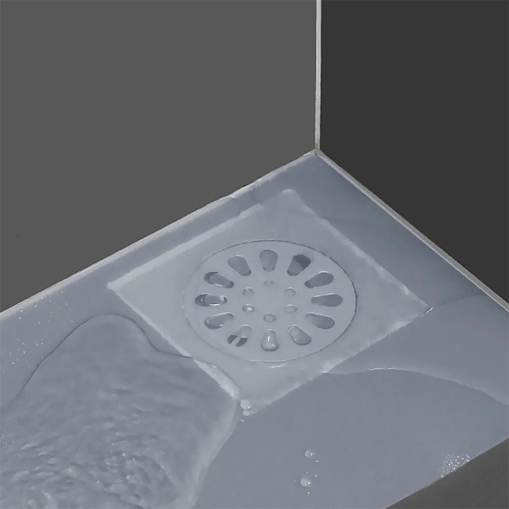 

1Pcs Silicone Floor Drain Pad Bright Color Foldable Deodorization Anti-Aging Seal Drain Pad for Bathroom Kitchen Shower Toilet