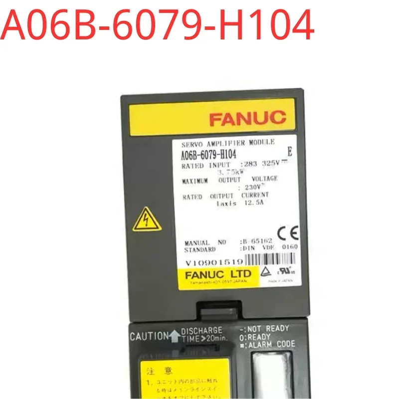 A06B-6079-H104 second-hand tested ok  Servo Drive in good Condition