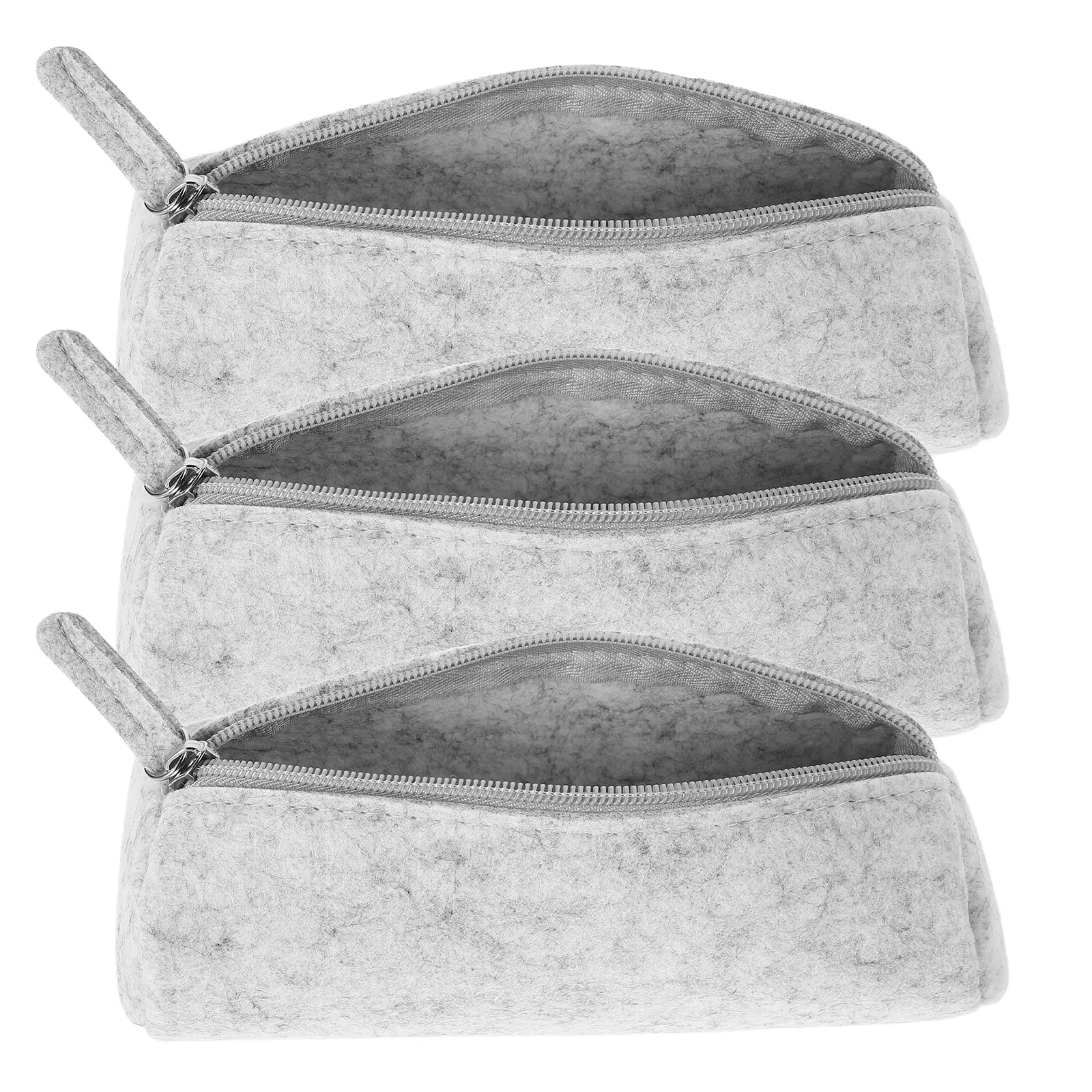 

3pcs Creative Felt Glasses Bag Soft Portable Eyewear Case for Women Travel Office Sunglasses Protective Container