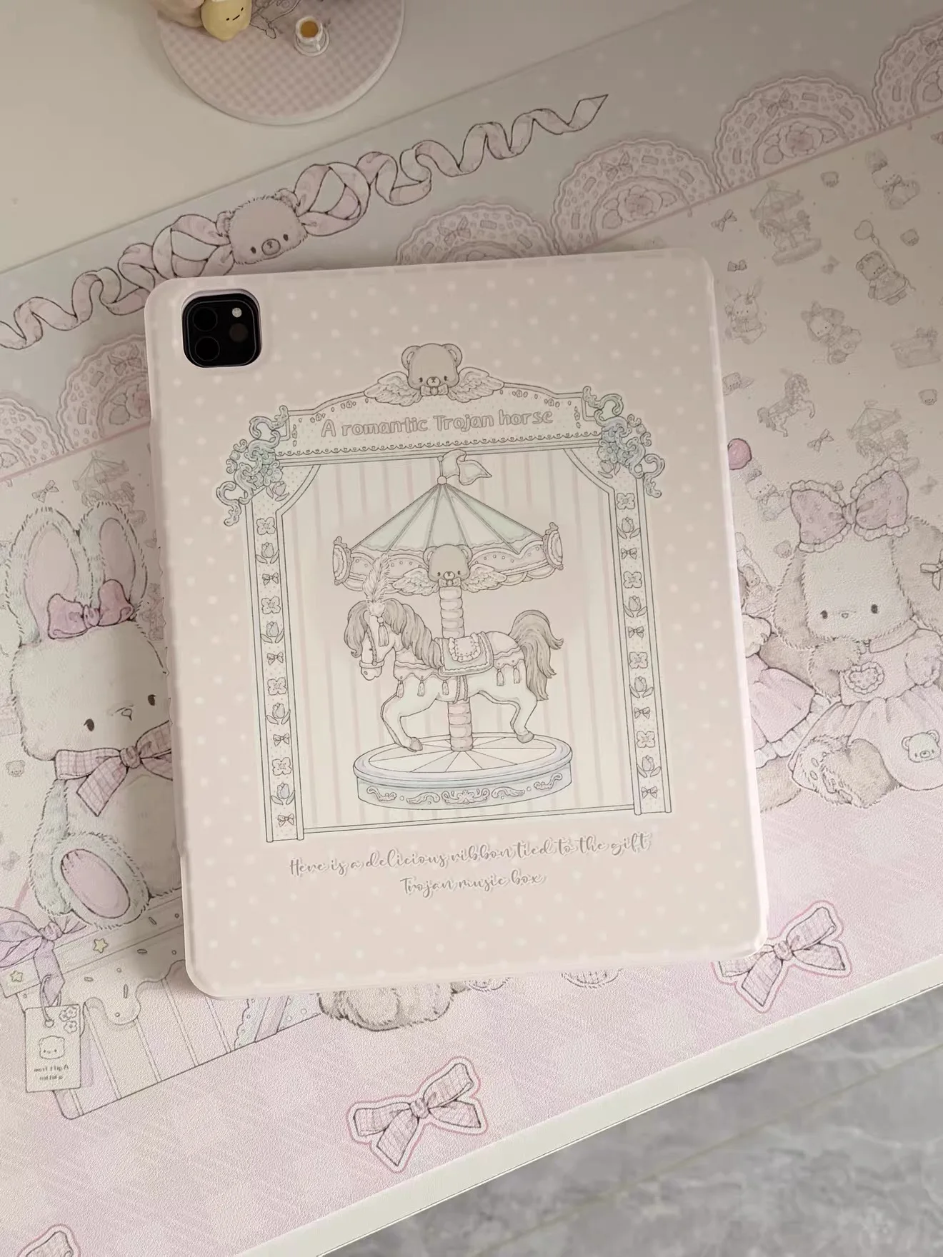 

【Sweet Shop】Suitable for iPad cases, Playland Magnet Three-Fold Tablet Case