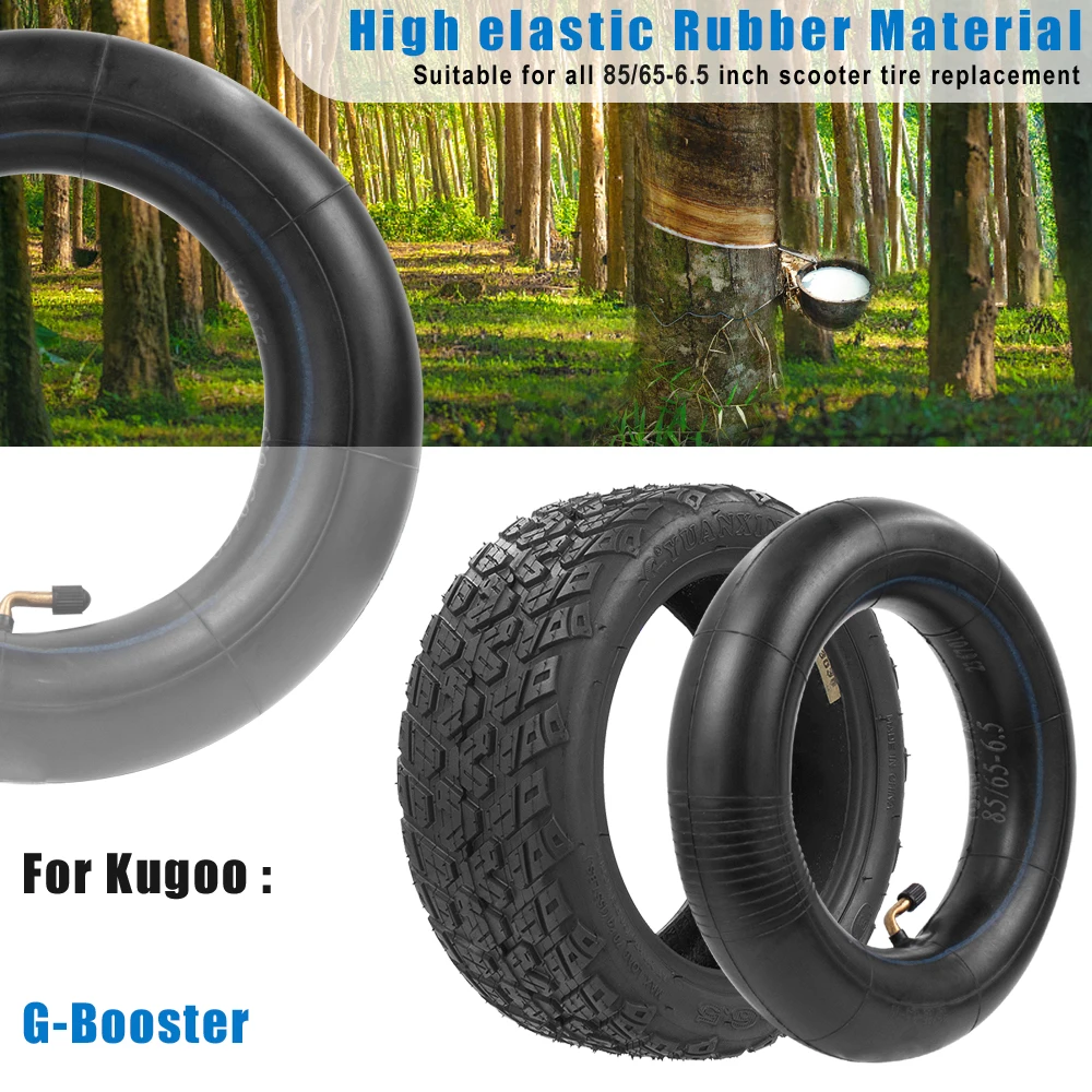 85/65-6.5 Tyre Inner Tube&Outer Tire For Kugoo G-Booster Electric Scooter 10 Inch Front Rear Tires Cycling Accessories