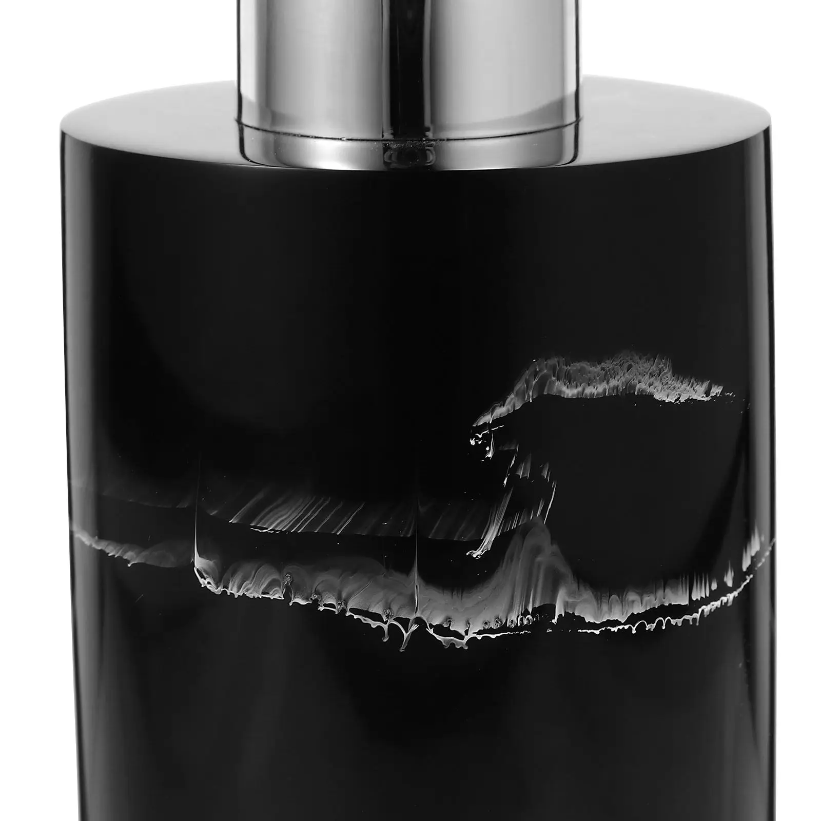 

Compact Marble Style Soap Dispenser Bottle Refillable Pump Jar for Shampoo Conditioner Lotion Hand Wash Travel Friendly