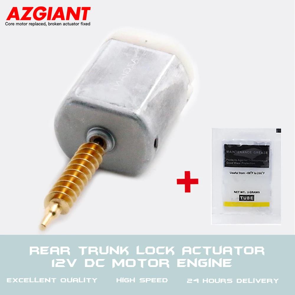 AZGIANT Rear Trunk Lock Actuator Unit 12V DC Motor Engine For Chrysler 200 300 2005-2017