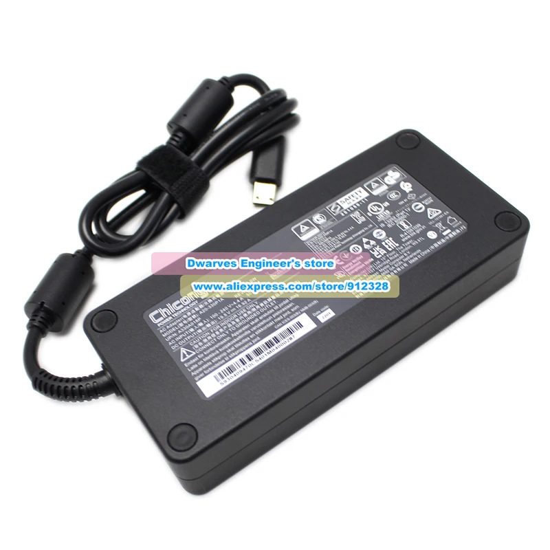 330W Original Chicony A20-330P1A Power Adapter A330A018P for MSI RAIDER GE76-12UHS Gaming Laptop Charger 19.5V 16.92A/16.9A