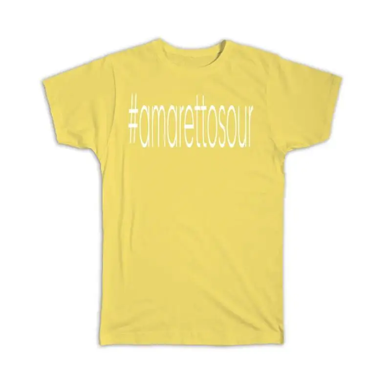 Camiseta Hashtag Amaretto Sour Hash Tag Medios Sociales