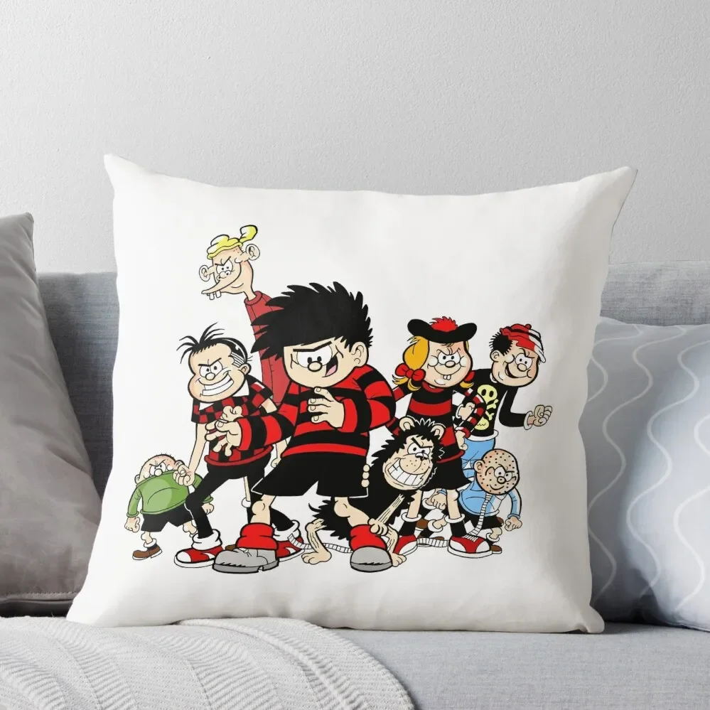 Dennis The Menace And Gang Throw Pillow Pillow Covers Decorative Decorative Cover For Living Room