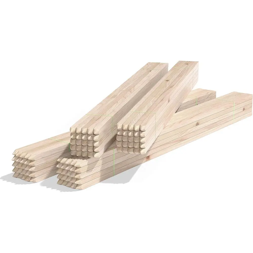 100 Pack Garden and Sign Post Stakes – Durable Outdoor Support