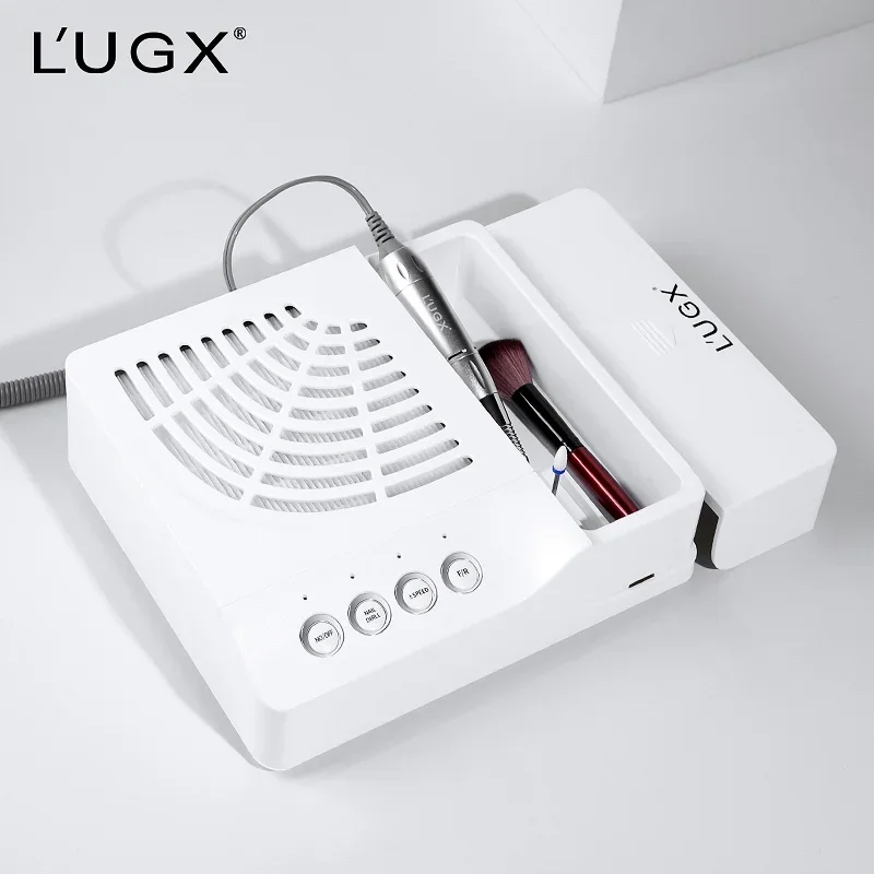 2025 LUGX 60 واط 35000 دورة في الدقيقة 2 في 1 مسمار الحفر مكنسة كهربائية المهنية آلة تجميع الغبار الكهربائية مسمار الغبار فراغ