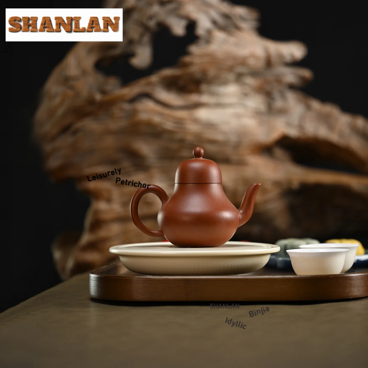 190ml Classic Yixing Purple Clay Teapots Handmade Painted Magnolia Flower Siting Pot Raw Ore Mud Kettle Zisha Tea Set Drinkware