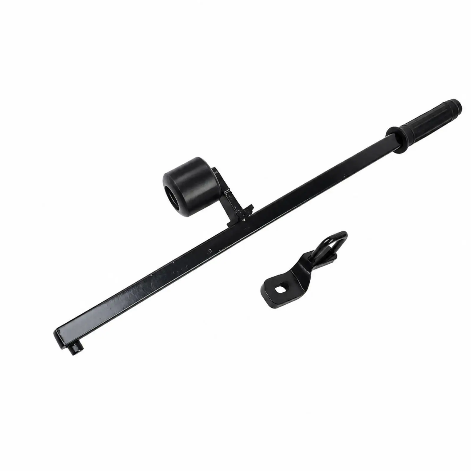 Durable Tire Removal Tool with Cylindrical Roller and Non Slip Handle for Mechanics