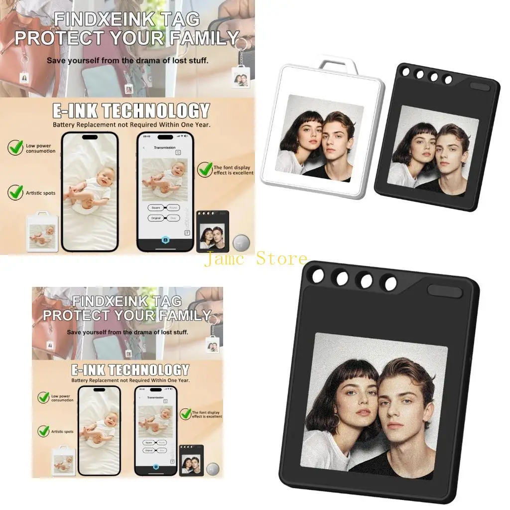 LX0B DIY Photo Display On 1.54inch Screen Electronic Mini Label