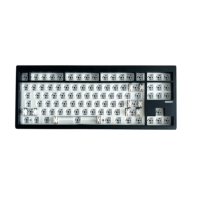 ZUOYA GMK87-L Mechanical Keyboard KIT 3-Mode Wireless Bluetooth Hot Swappable Gasket Customization Keyboard Gaming Keyboard KIT