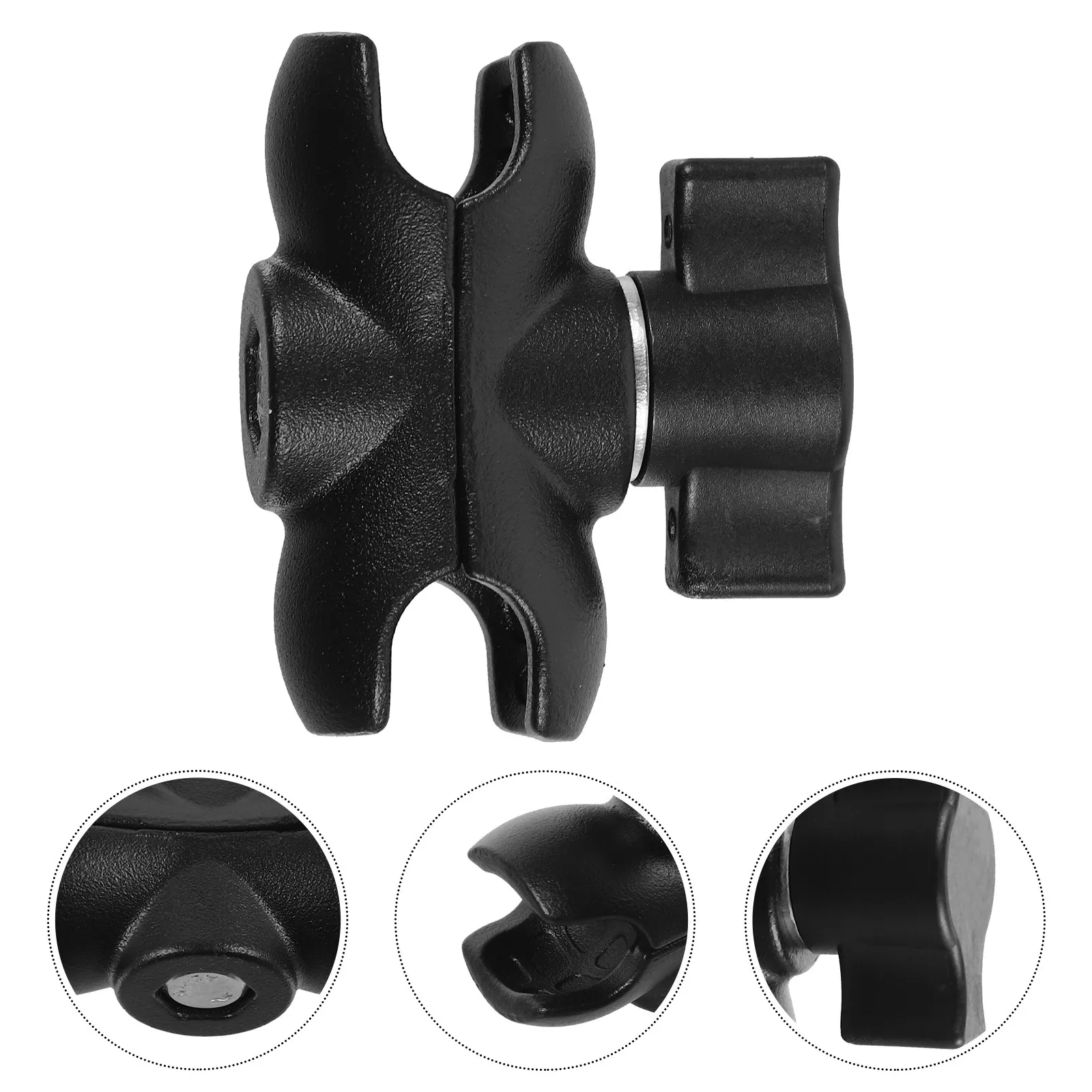 Ladder Pads Rubber Feet 2 pcs Halloween Christmas New Year Ball Head Connecting Rod Camera Mount Pole Mount Camera Double