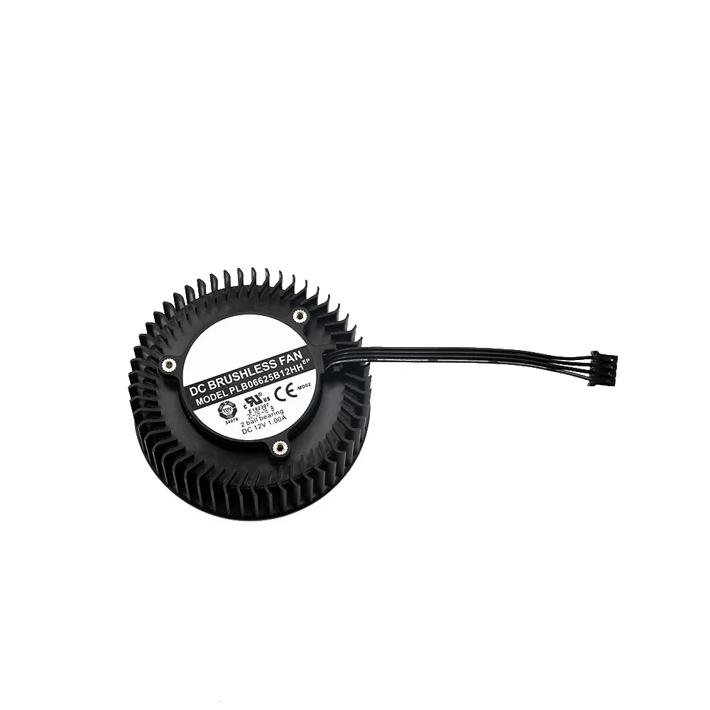 Nowy PLB06625B12HH DC12V 1.00AMP 4PIN dla ASUS TURBO GTX1070 1070TI GTX1080 GTX1080TI karta graficzna wentylator chłodzący