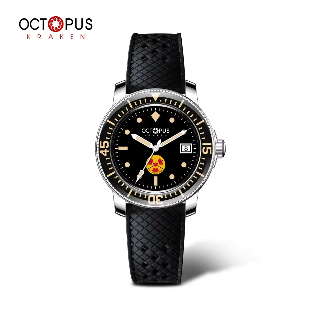 Octopus Kraken 2024 Fashion Automaitic Mechanical Men Watch PT5000/SW200 Sapphire Crystal Luminous Diver ﻿reloj hombre OCT-0019