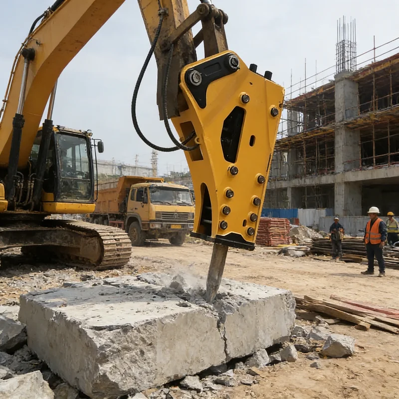 Customized Reliable Hydraul Hammer with Superior Breaking Power for Demolition Projects Breaking Hammer