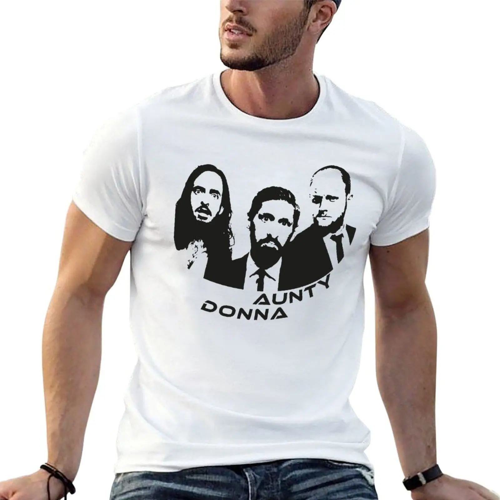 

Aunty Donna Rock Star T-Shirt essential t shirt t shirt men 100% cotton luxury brand cotton t shirt pack T-shirt