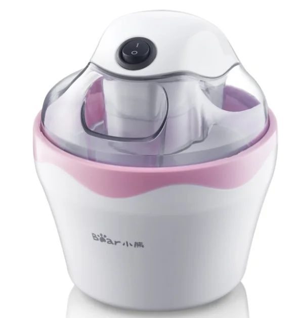 Bear BQL-A05T1 pink Home Full Auto Ice Cream Machine D household ice cream maker 0.5L 100-220-240V icecream DIY mini