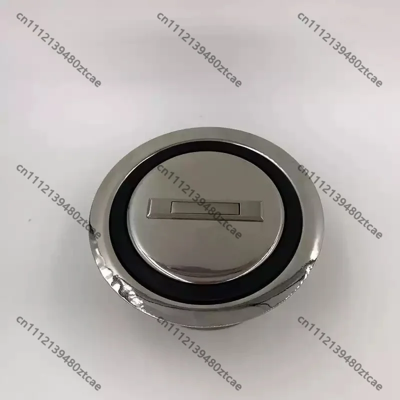 Cleanroom Vacuum Suction Port Recessed 304 Stainless Steel Wall Valve Fitting