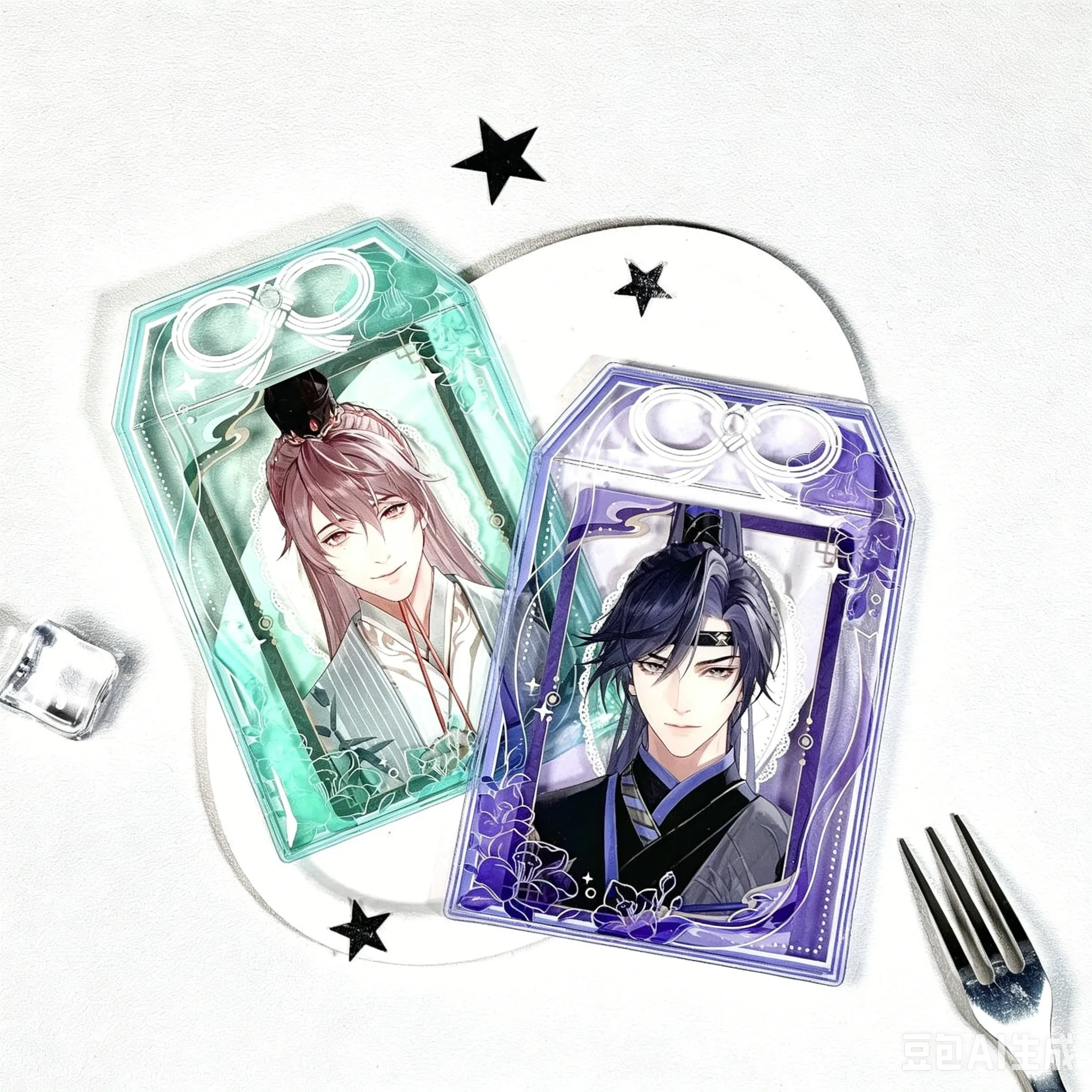 Ribbon Omamori PVC-Kartenhalter 3 Zoll Fotokarten-Polaroid-Kartenhülle Display-Schutz Aufbewahrung Ita Bag Charm – Detail 5