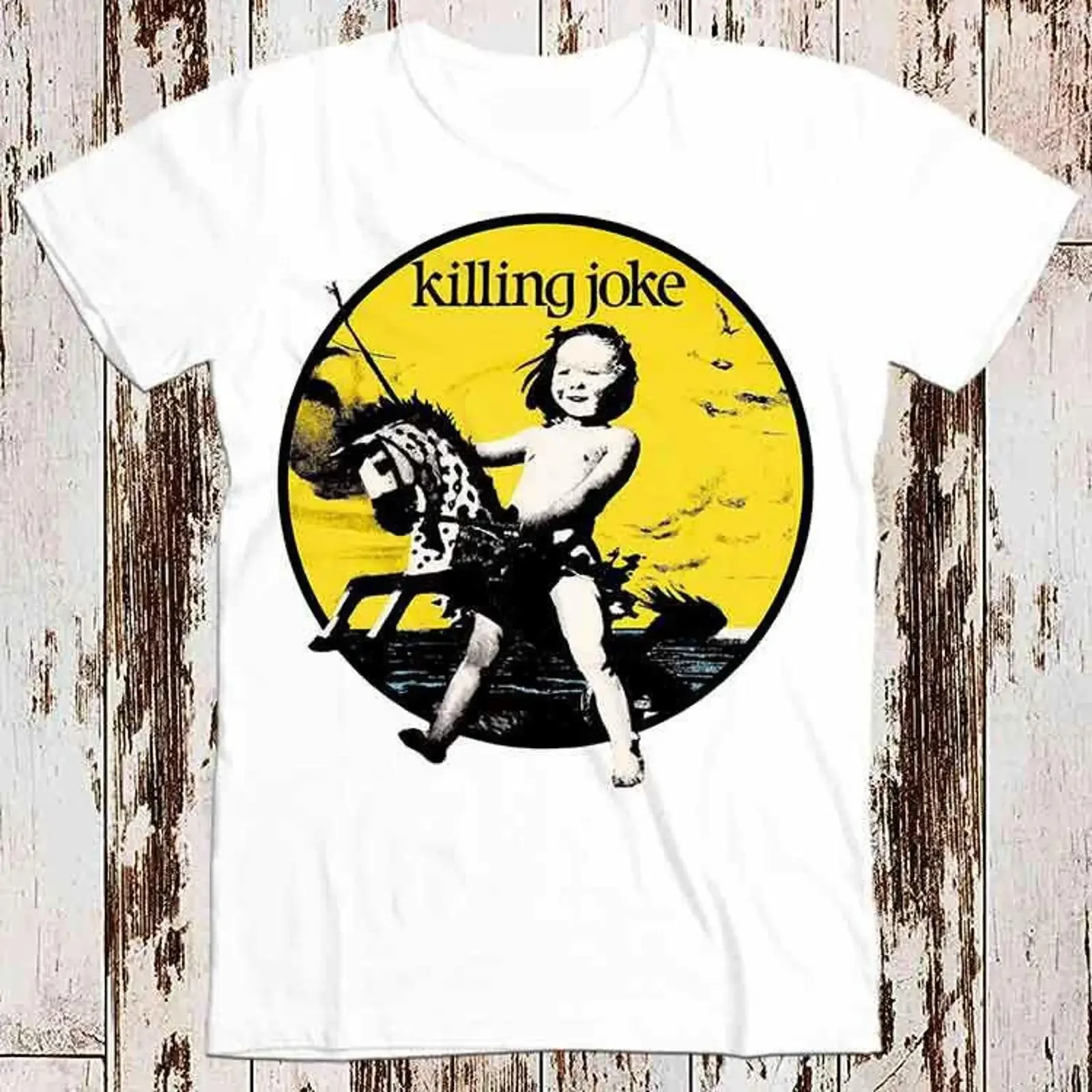 Killing Joke Fire Dances Post Punk Rock Retro T Shirt Vintage Music Band Casual Top for Fans vintage Washed Stylish Soft
