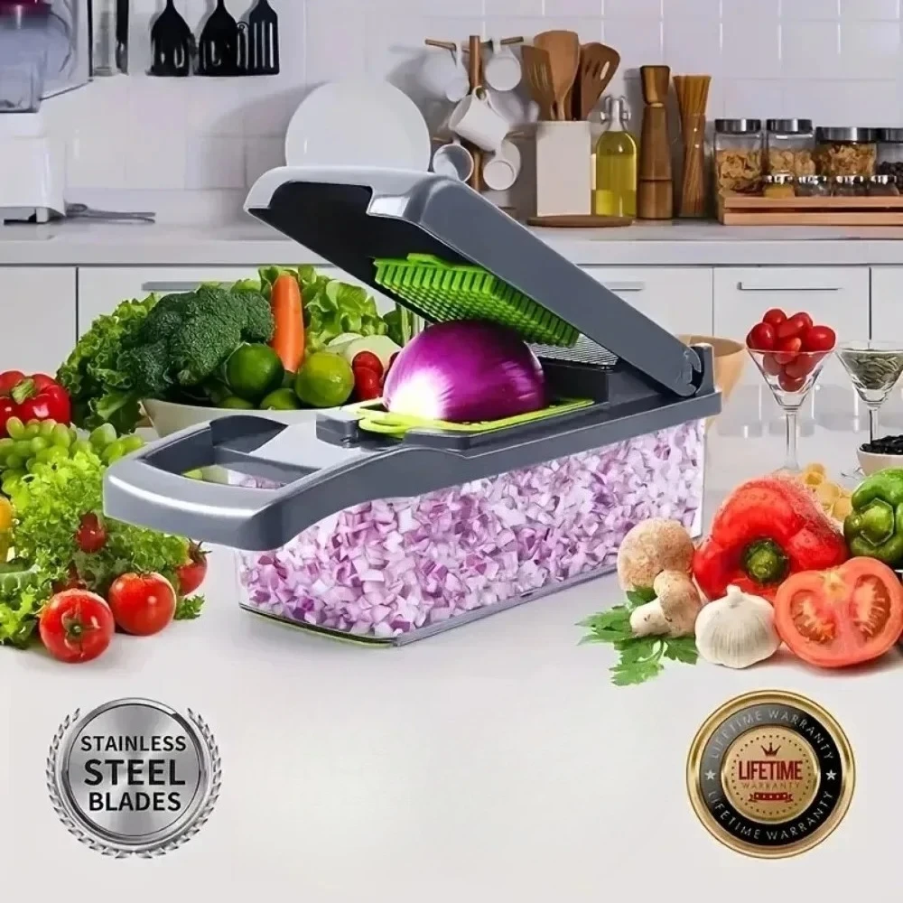 Pencincang sayuran multifungsi - Kitchen Gadgets Luxury ulasan dan harga
