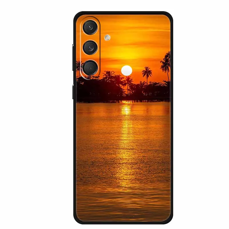 For Samsung A55 A25 A35 A05 A05S 4G 5G A15 A34 A54 A14 5G Cases Soft TPU Silicone Phone Covers for Samsung Galaxy A34 A54 Coque