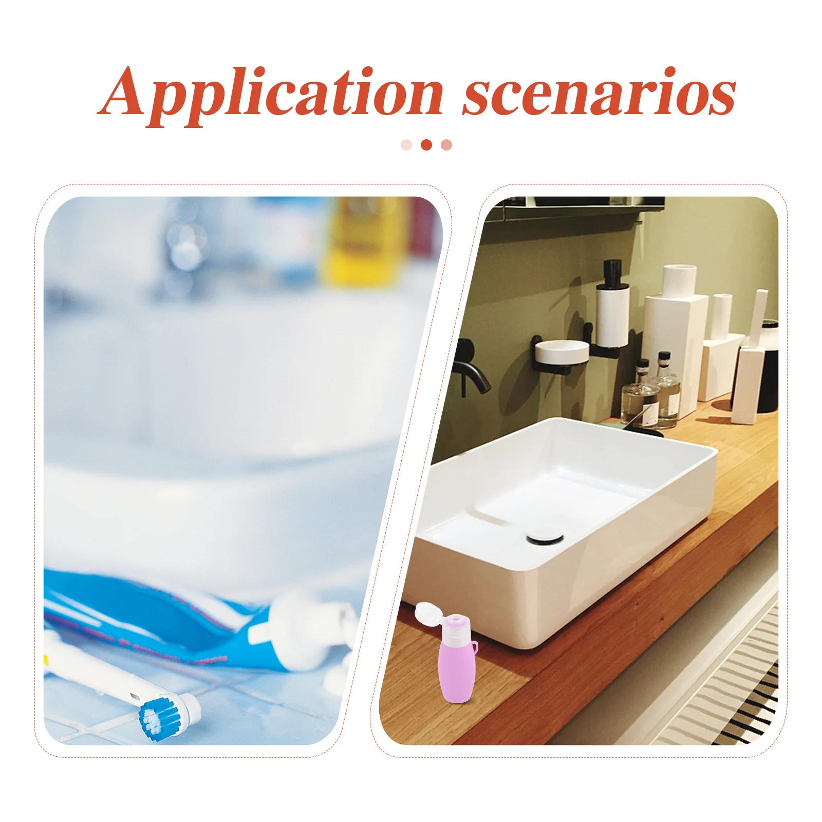 

90 Ml Supplies Bottle Set Travel Toiletry Bottles Silica Gel Mini Lotion Dispenser