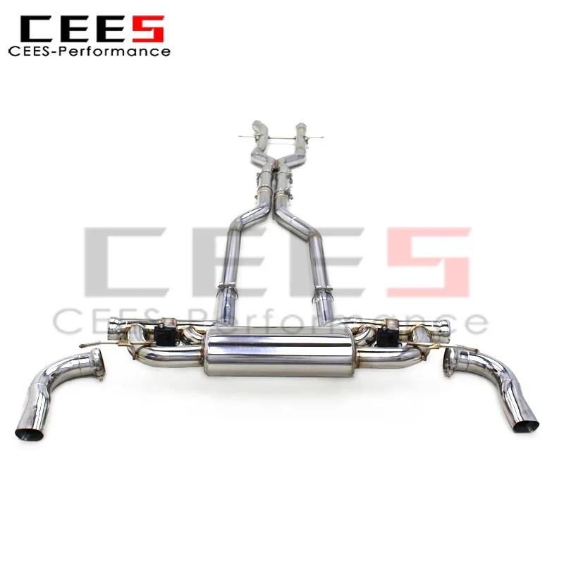 

CEES Valvetronic Catback for Mercedes-Benz LS500/GLS500 X166 V8 4.7T 2017-2023 Escape Car Exhaust Pipe Stainless Steel Muffler