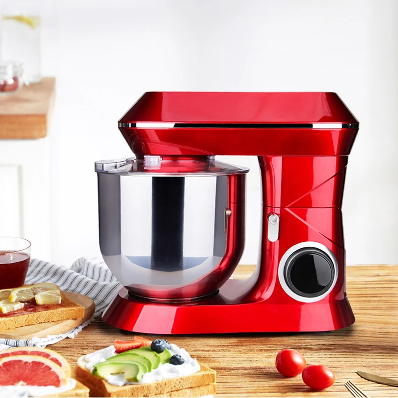 Dough Making Machine Stand Food Mixers Kitchen Electric Blender Desktop Egg Whisk Cream Cake Kneader Milk Frother Processor