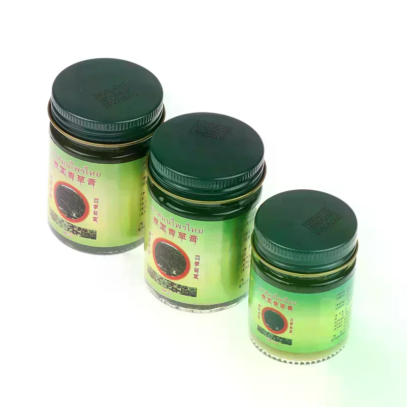 

30/50 г Таиландская зеленая травяная мазь с прохладным маслом для здравоохранения кожи